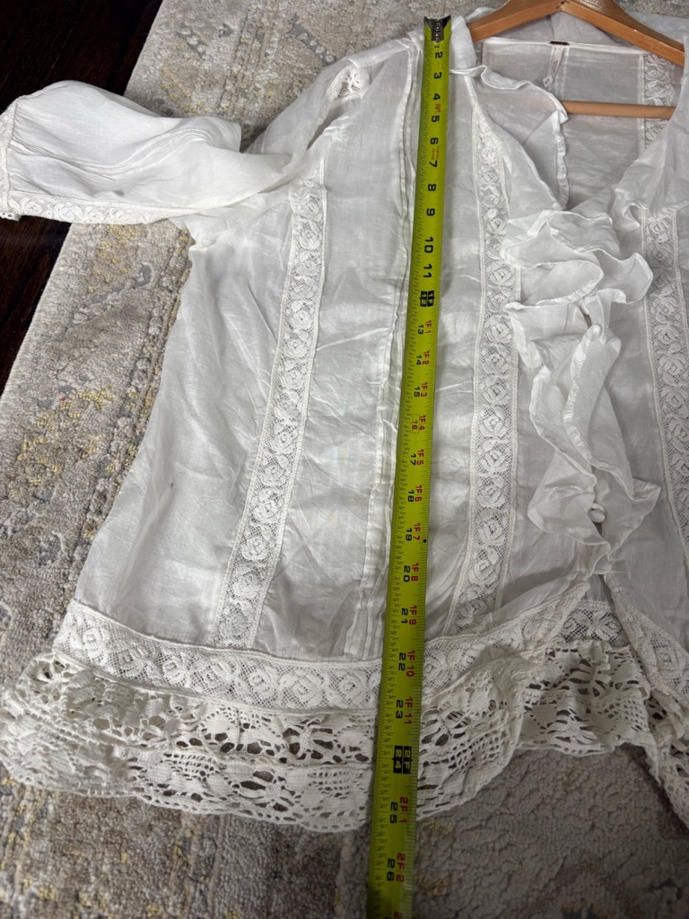 Free People Chante Ruffle Top - Picture 7 of 10